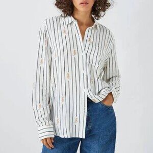 Rails Kathryn Shirt Striped Tigers Button Down